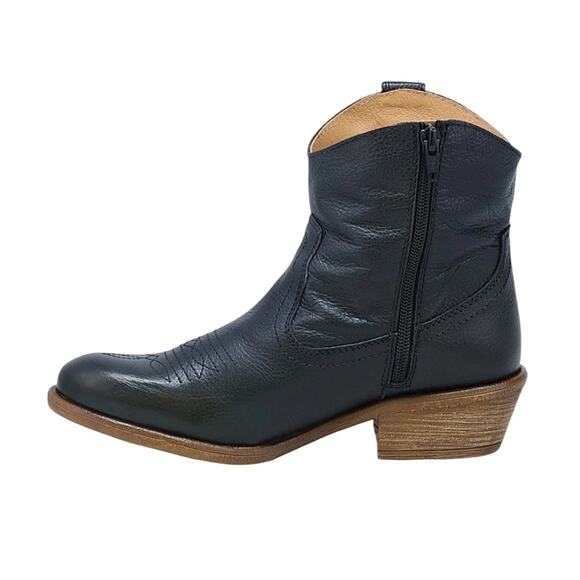 Miz Mooz Carlitos Cowboy Boots in Black – Sz EU38/US 7.5-8 - Picture 7 of 15